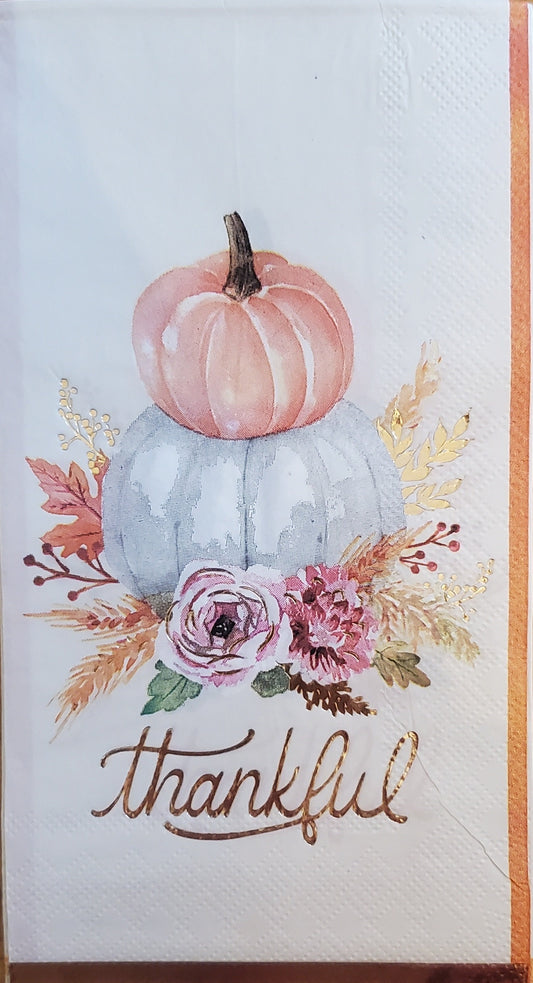 Pumpkins Paper Napkin -  Guest Size