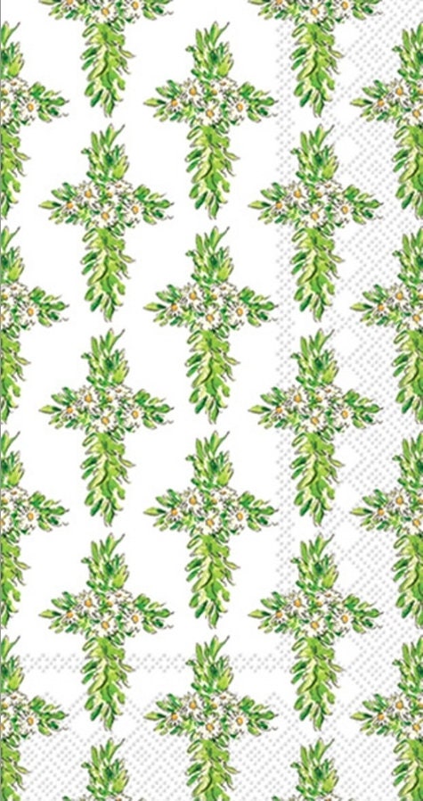 Easter Cross Paper Napkin - Guest Size