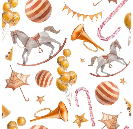 Circus Horse Paper Napkin - Luncheon Size