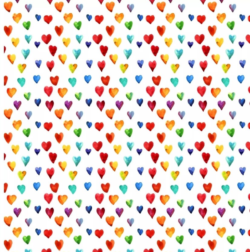 Hearts Paper Napkin - Cocktail Size