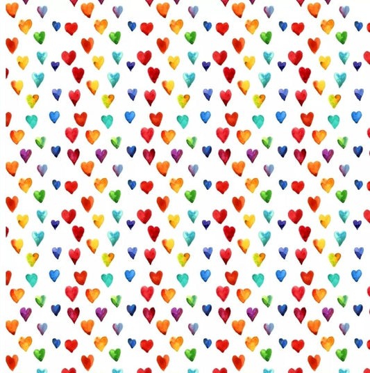 Hearts Paper Napkin - Cocktail Size