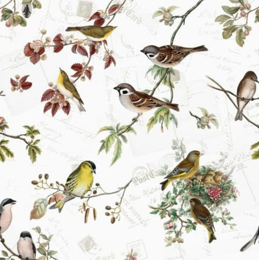 Fall Birds Napkin - Luncheon Size