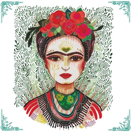 Frida Paper Napkin - Luncheon Size