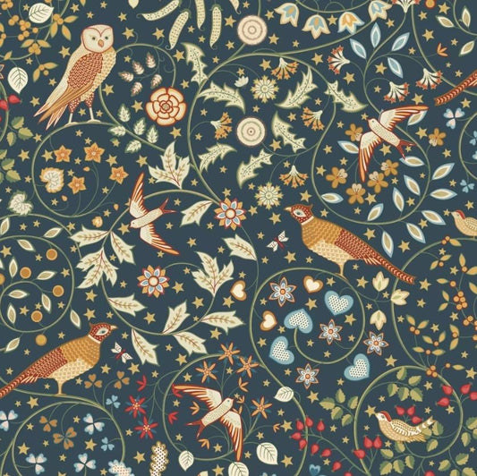 Owl Forest Birds Magical Winter Forest Paper Napkin - Luncheon Size