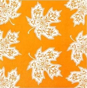 Fall Maple Leaf Paper Napkin - Luncheon Size
