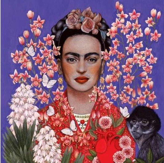 Frida & Monkey Paper Napkin - Luncheon Size