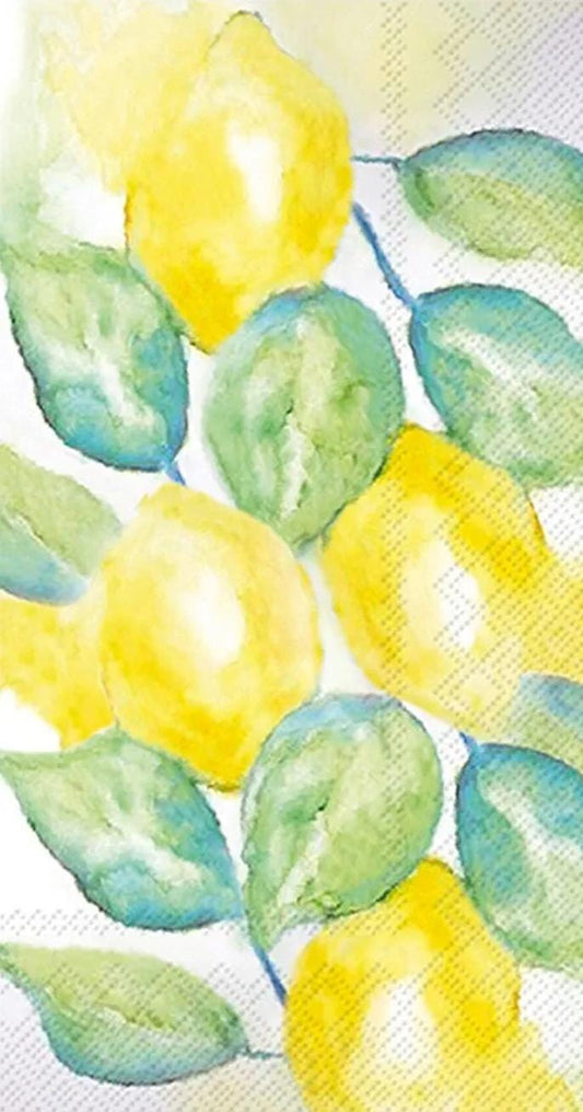 Lemon Paper Napkin - Guest Size