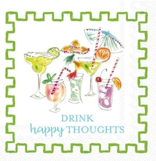Tropical CocktailBar Paper Napkin - Cocktail Size