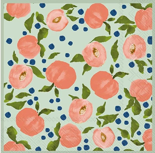 Peach Paper Napkin -  Luncheon Size